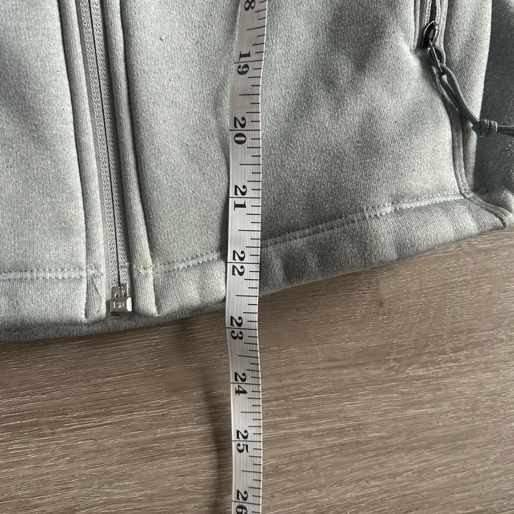 The North Face Fleece Lined Light Gray Jacket Size Small Petite SP - Picture 12 of 12